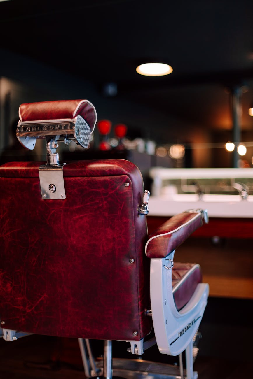 Barbershop Stuhl und Ambiente